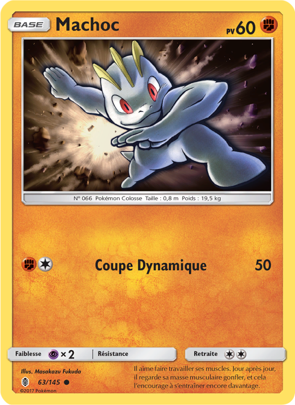 Machoc 63 — Gardiens Ascendants (French Pokémon TCG card)