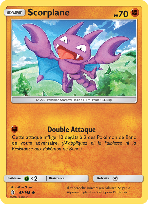 Scorplane 67 — Gardiens Ascendants (French Pokémon TCG card)