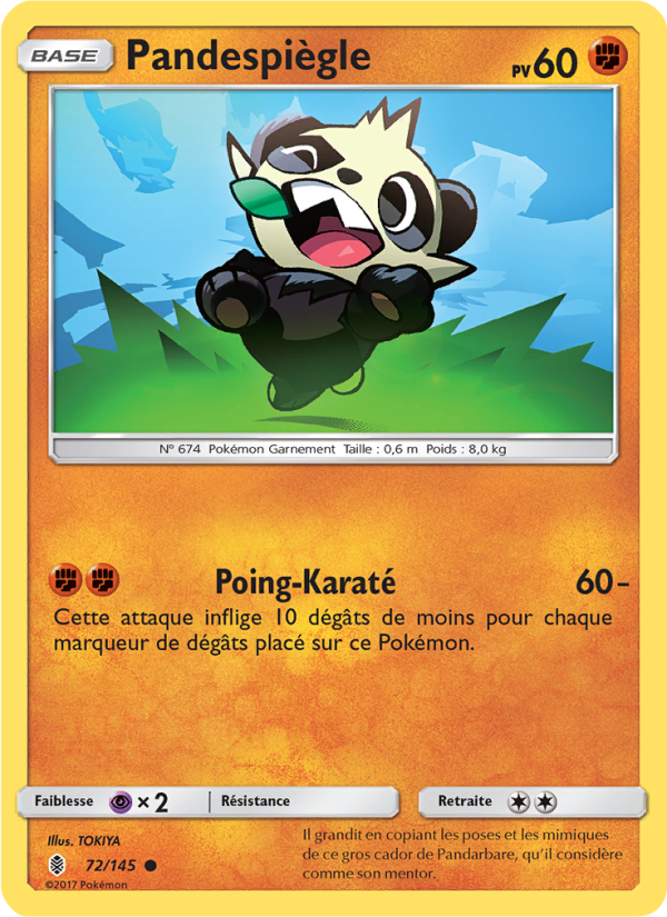 Pandespiègle 72 — Gardiens Ascendants (French Pokémon TCG card)