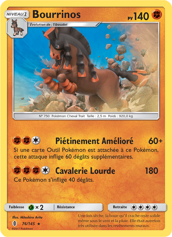 Bourrinos 76 — Gardiens Ascendants (French Pokémon TCG card)