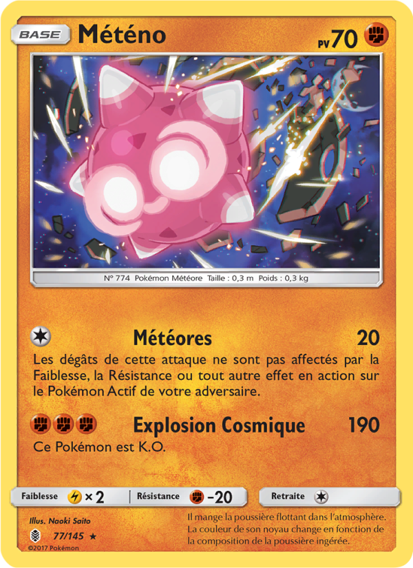 Météno 77 — Gardiens Ascendants (French Pokémon TCG card)