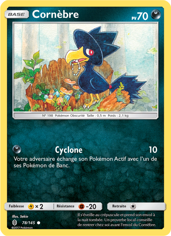 Cornèbre 78 — Gardiens Ascendants (French Pokémon TCG card)