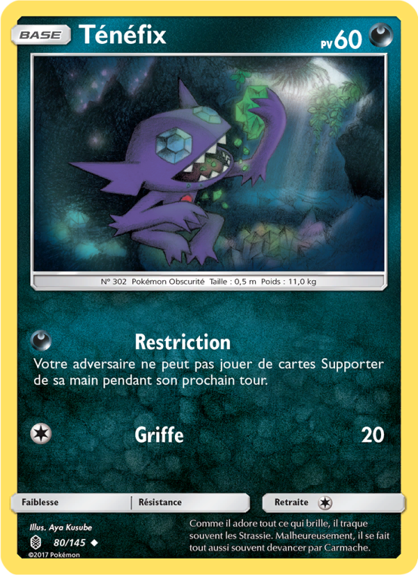 Ténéfix 80 — Gardiens Ascendants (French Pokémon TCG card)