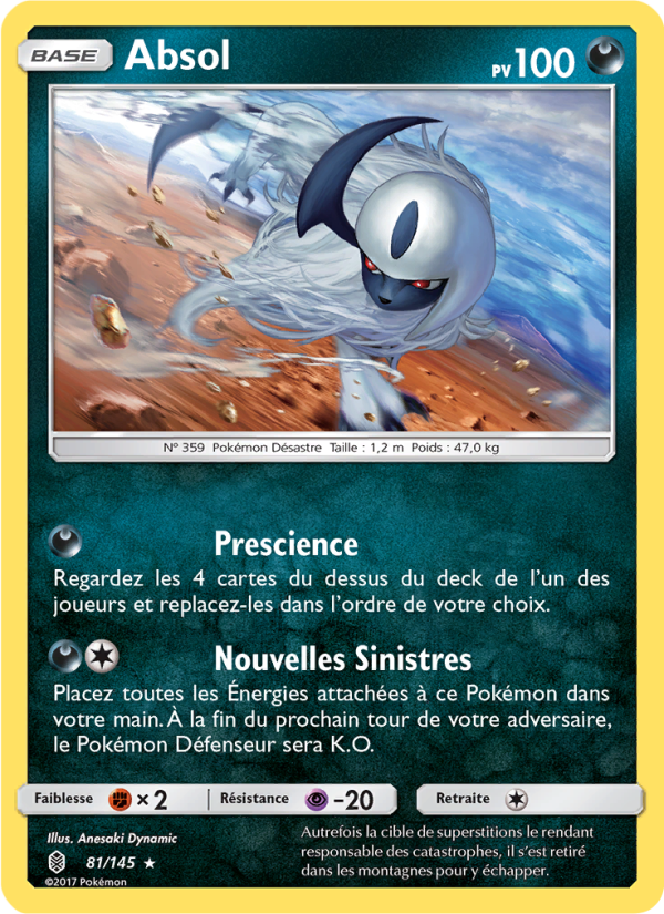 Absol 81 — Gardiens Ascendants (French Pokémon TCG card)