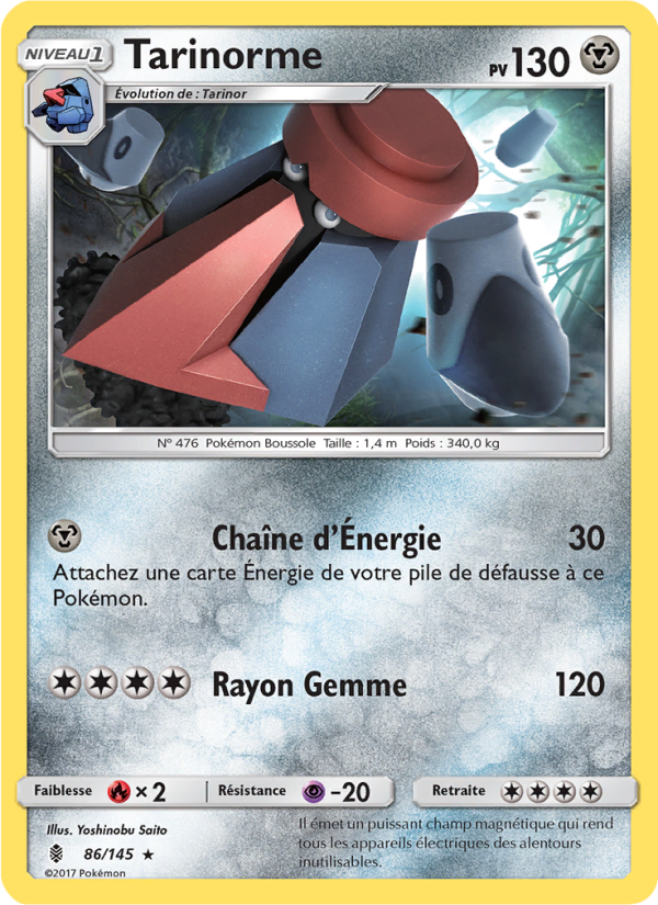 Tarinorme 86 — Gardiens Ascendants (French Pokémon TCG card)