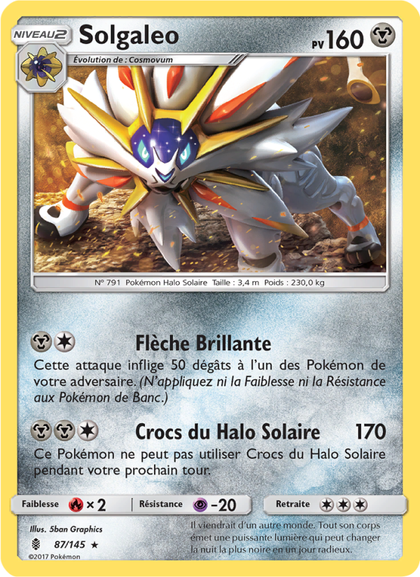 Solgaleo 87 — Gardiens Ascendants (French Pokémon TCG card)