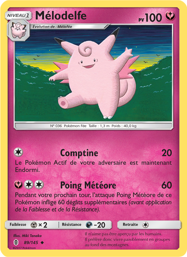 Mélodelfe 89 — Gardiens Ascendants (French Pokémon TCG card)
