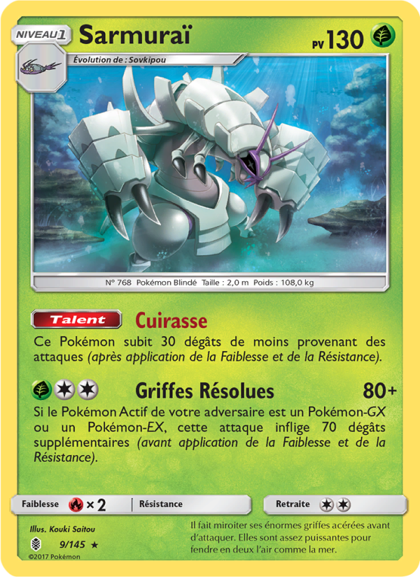 Sarmuraï 9 — Gardiens Ascendants (French Pokémon TCG card)