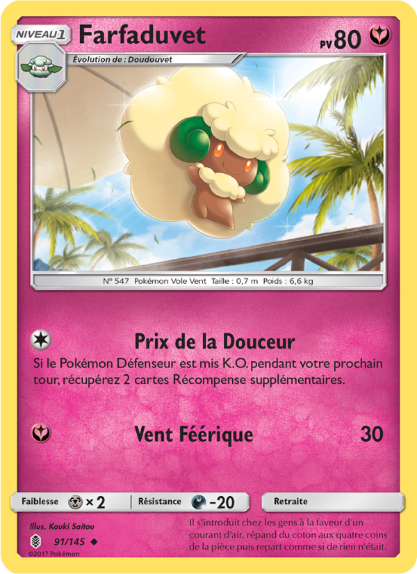 Farfaduvet 91 — Gardiens Ascendants (French Pokémon TCG card)