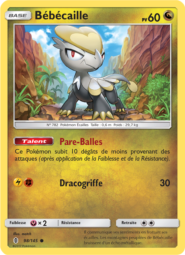 Bébécaille 98 — Gardiens Ascendants (French Pokémon TCG card)