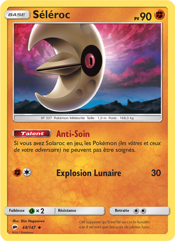 Séléroc 68 — Ombres Ardentes (French Pokémon TCG card)