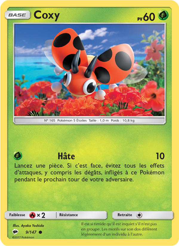 Coxy 9 — Ombres Ardentes (French Pokémon TCG card)
