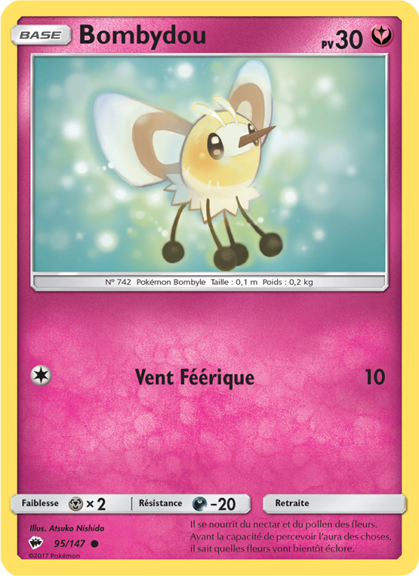 Bombydou 95 — Ombres Ardentes (French Pokémon TCG card)