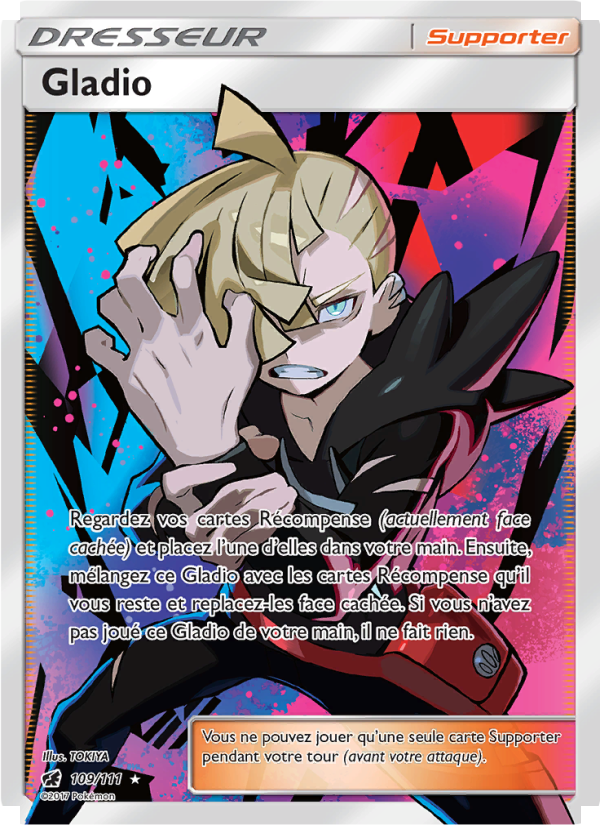 Gladio 109 — Invasion Carmin (French Pokémon TCG card)