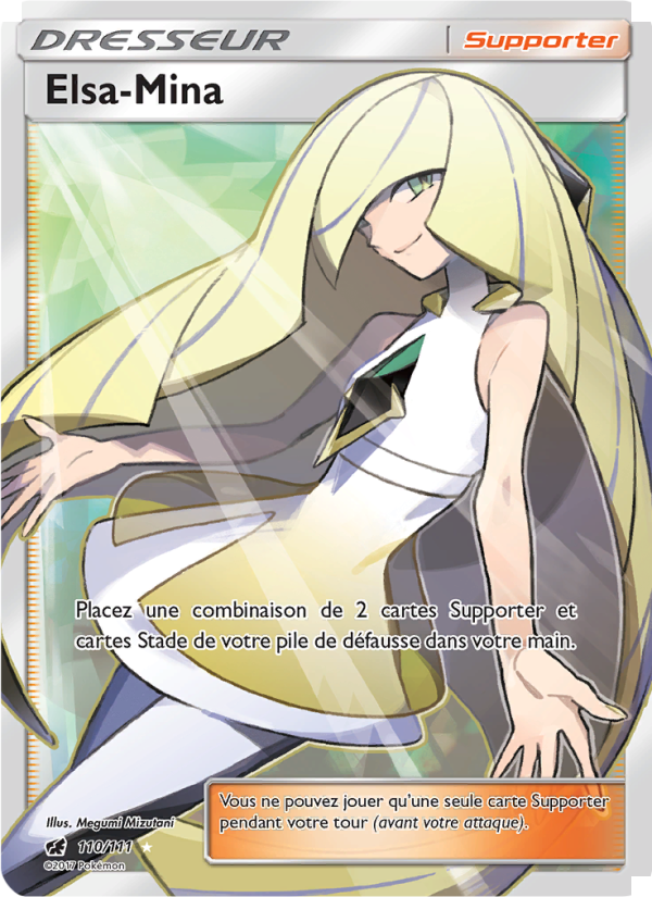 Elsa-Mina 110 — Invasion Carmin (French Pokémon TCG card)