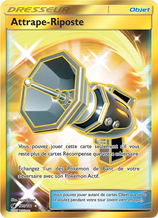 Attrape-Riposte 120 — Invasion Carmin (French Pokémon TCG card)