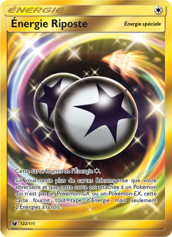 Énergie Riposte 122 — Invasion Carmin (French Pokémon TCG card)