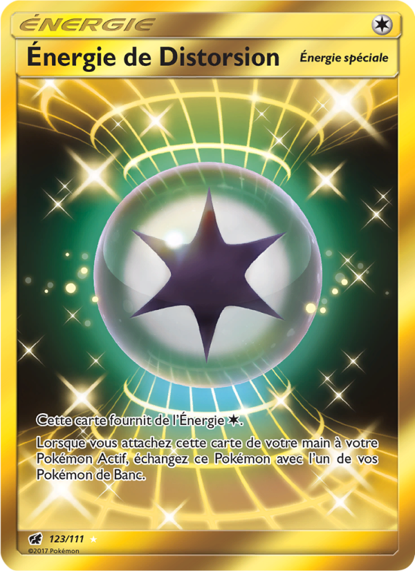 Énergie de Distorsion 123 — Invasion Carmin (French Pokémon TCG card)