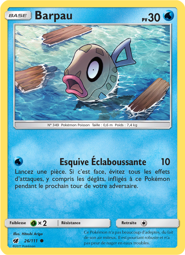 Barpau 26 — Invasion Carmin (French Pokémon TCG card)
