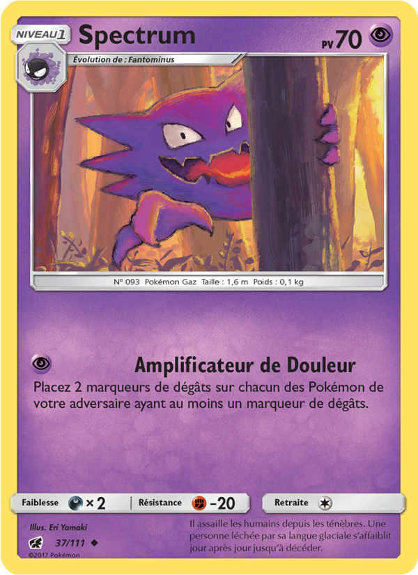 Spectrum 37 — Invasion Carmin (French Pokémon TCG card)