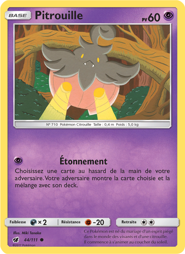 Pitrouille 44 — Invasion Carmin (French Pokémon TCG card)