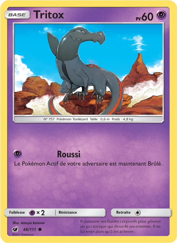 Tritox 46 — Invasion Carmin (French Pokémon TCG card)