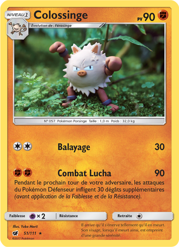 Colossinge 51 — Invasion Carmin (French Pokémon TCG card)
