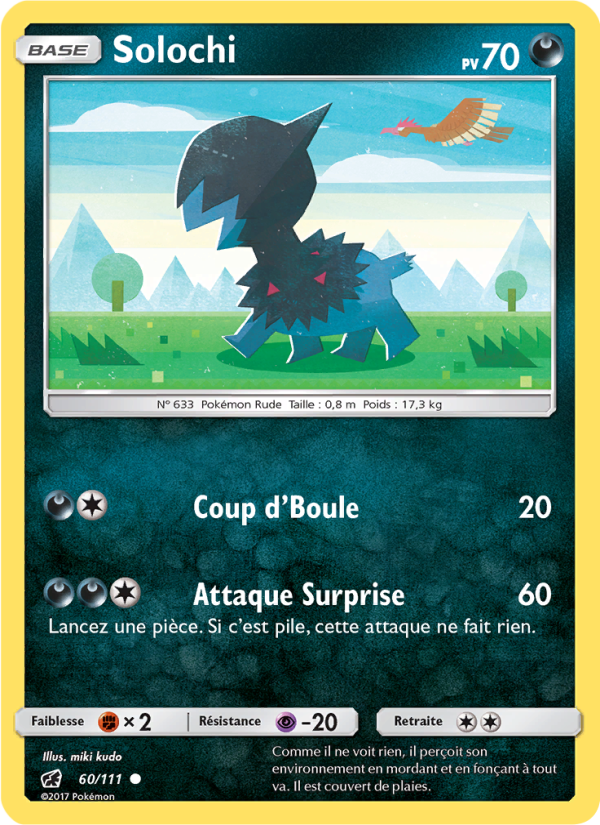 Solochi 60 — Invasion Carmin (French Pokémon TCG card)