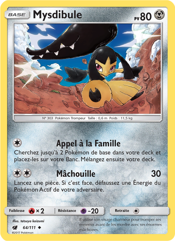 Mysdibule 64 — Invasion Carmin (French Pokémon TCG card)