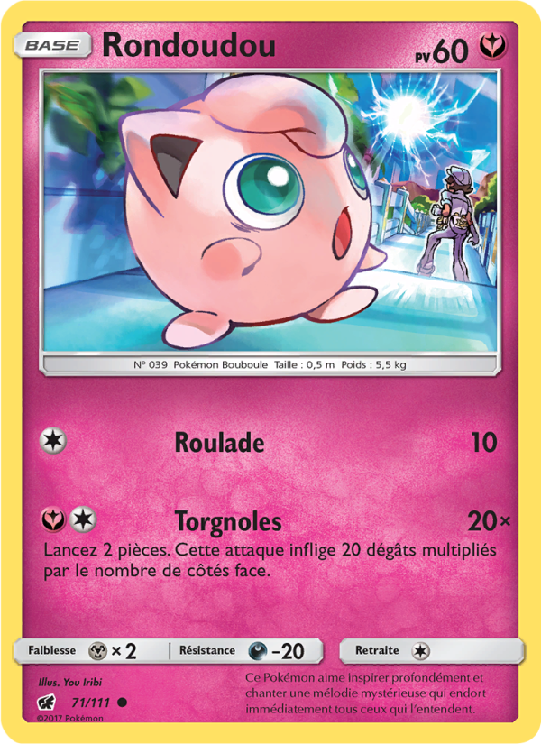 Rondoudou 71 — Invasion Carmin (French Pokémon TCG card)