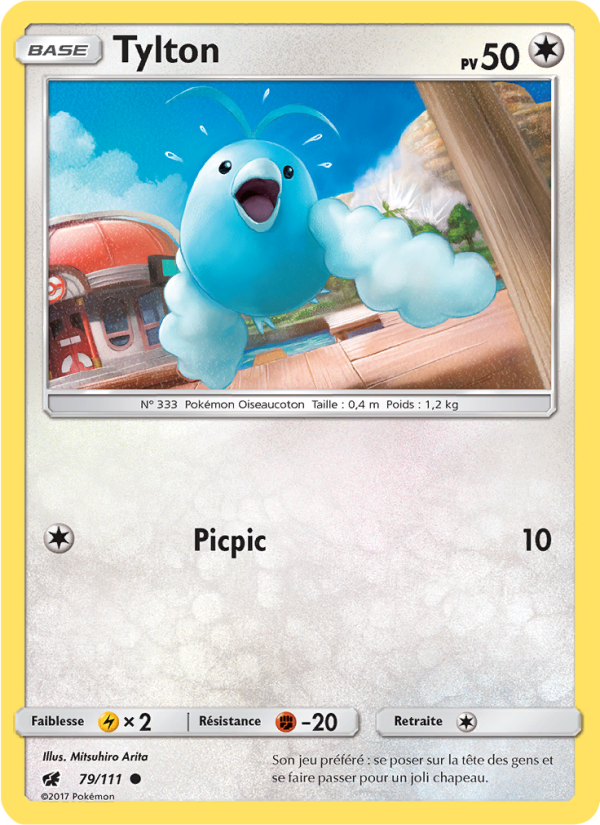 Tylton 79 — Invasion Carmin (French Pokémon TCG card)