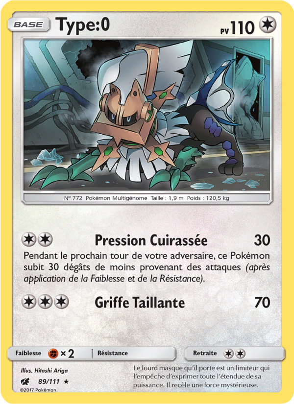 Type:0 89 — Invasion Carmin (French Pokémon TCG card)