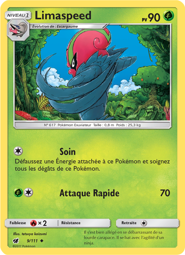 Limaspeed 9 — Invasion Carmin (French Pokémon TCG card)