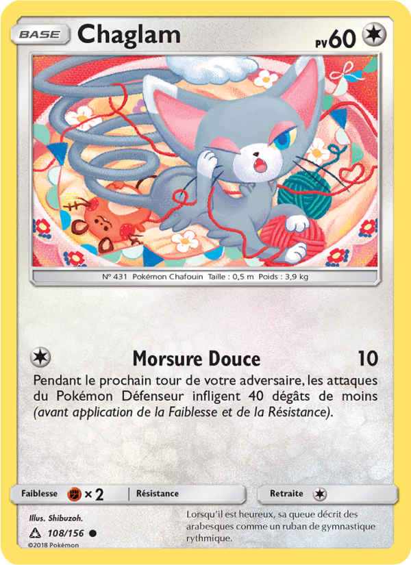 Chaglam 108 — Ultra-Prisme (French Pokémon TCG card)