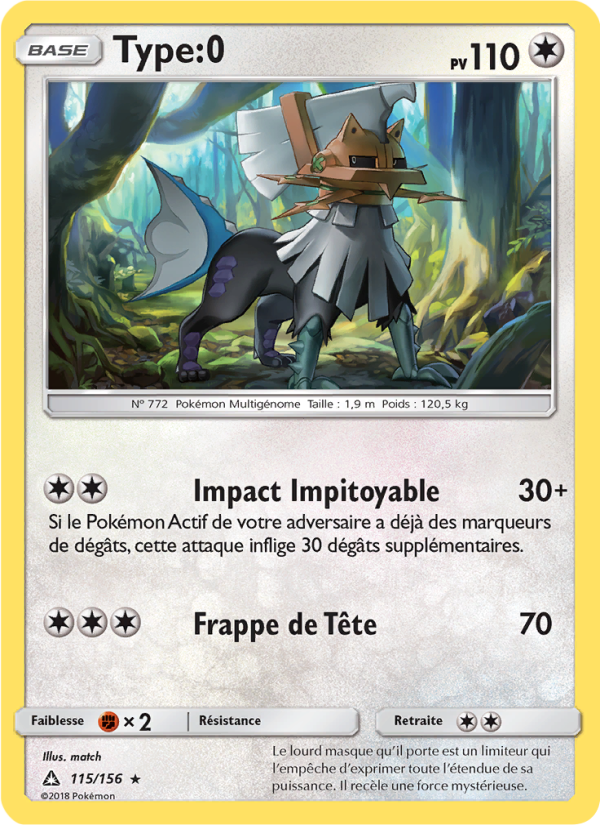 Type:0 115 — Ultra-Prisme (French Pokémon TCG card)