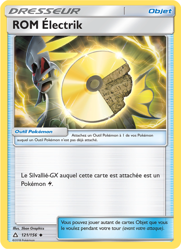 ROM Électrik 121 — Ultra-Prisme (French Pokémon TCG card)