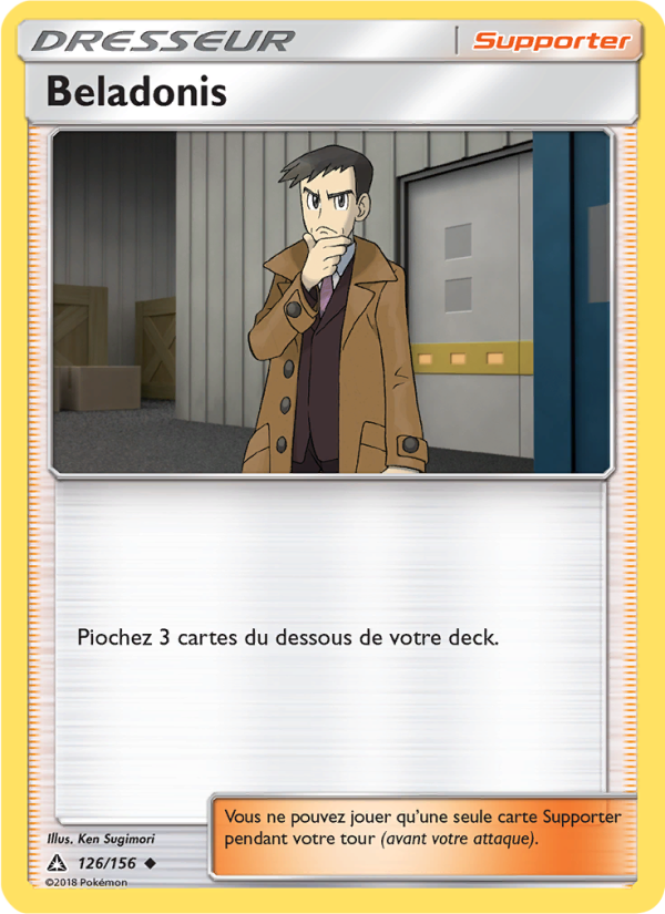Beladonis 126 — Ultra-Prisme (French Pokémon TCG card)