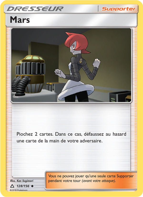 Mars 128 — Ultra-Prisme (French Pokémon TCG card)