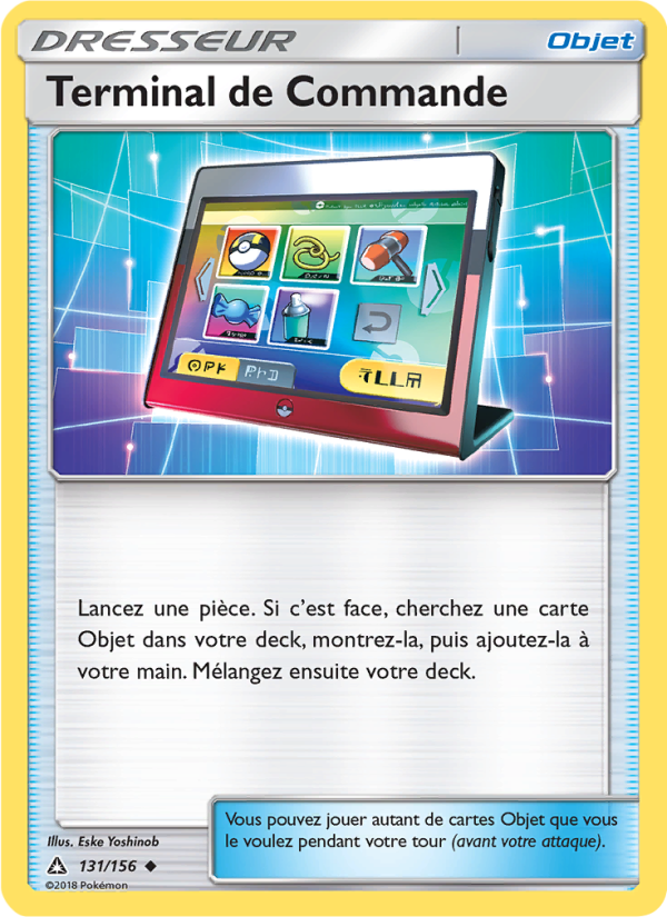 Terminal de Commande 131 — Ultra-Prisme (French Pokémon TCG card)
