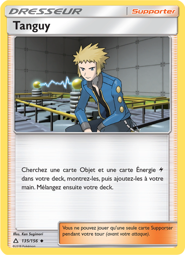 Tanguy 135 — Ultra-Prisme (French Pokémon TCG card)