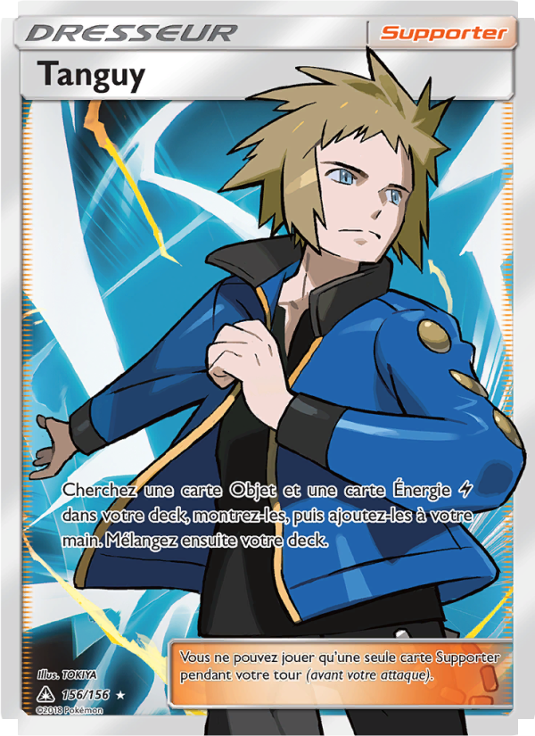 Tanguy 156 — Ultra-Prisme (French Pokémon TCG card)