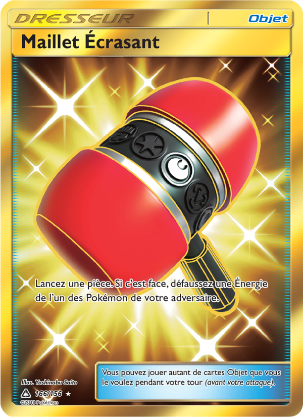 Maillet Écrasant 166 — Ultra-Prisme (French Pokémon TCG card)