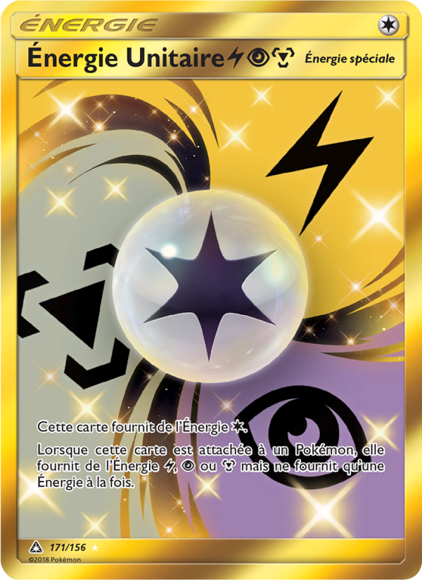 Énergie Unitaire LightningPsychicMetal 171 — Ultra-Prisme (French Pokémon TCG card)