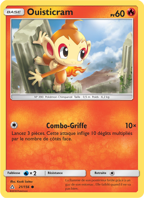 Ouisticram 21 — Ultra-Prisme (French Pokémon TCG card)