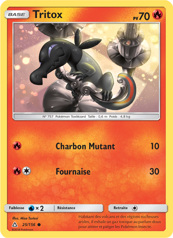 Tritox 25 — Ultra-Prisme (French Pokémon TCG card)