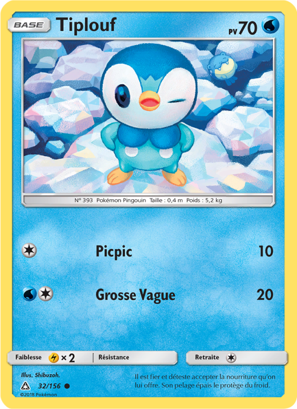 Tiplouf 32 — Ultra-Prisme (French Pokémon TCG card)