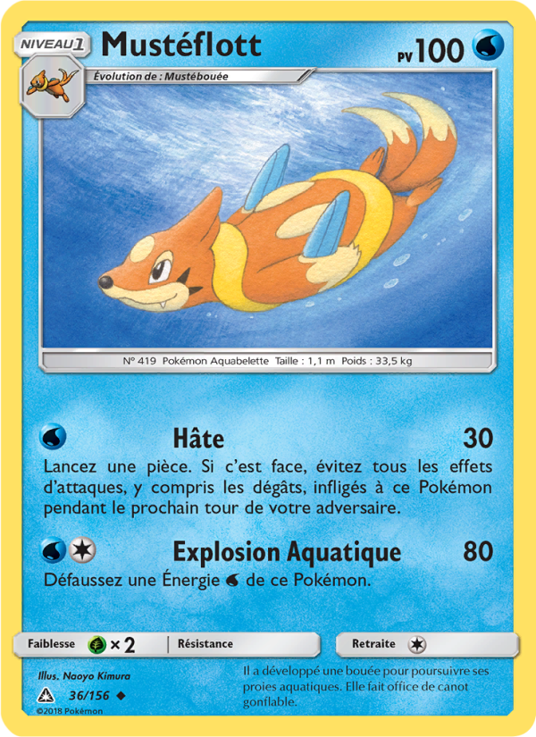 Mustéflott 36 — Ultra-Prisme (French Pokémon TCG card)