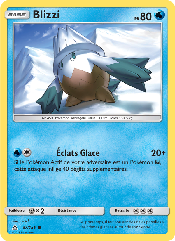 Blizzi 37 — Ultra-Prisme (French Pokémon TCG card)