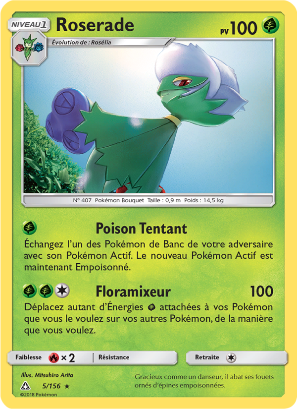 Roserade 5 — Ultra-Prisme (French Pokémon TCG card)