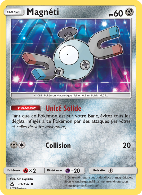 Magnéti 81 — Ultra-Prisme (French Pokémon TCG card)